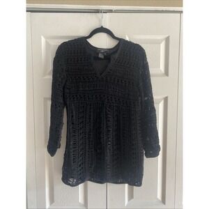 Colette Mordo Sadimara Womens Medium Black Knit Sweater Capsule